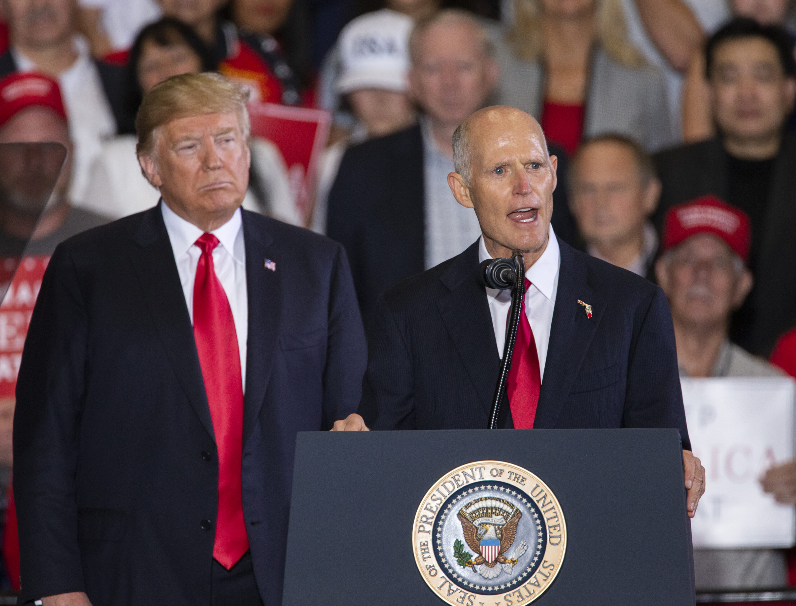 Florida Sen. Rick Scott Endorses Trump For President, Says GOP Should ‘Unite’