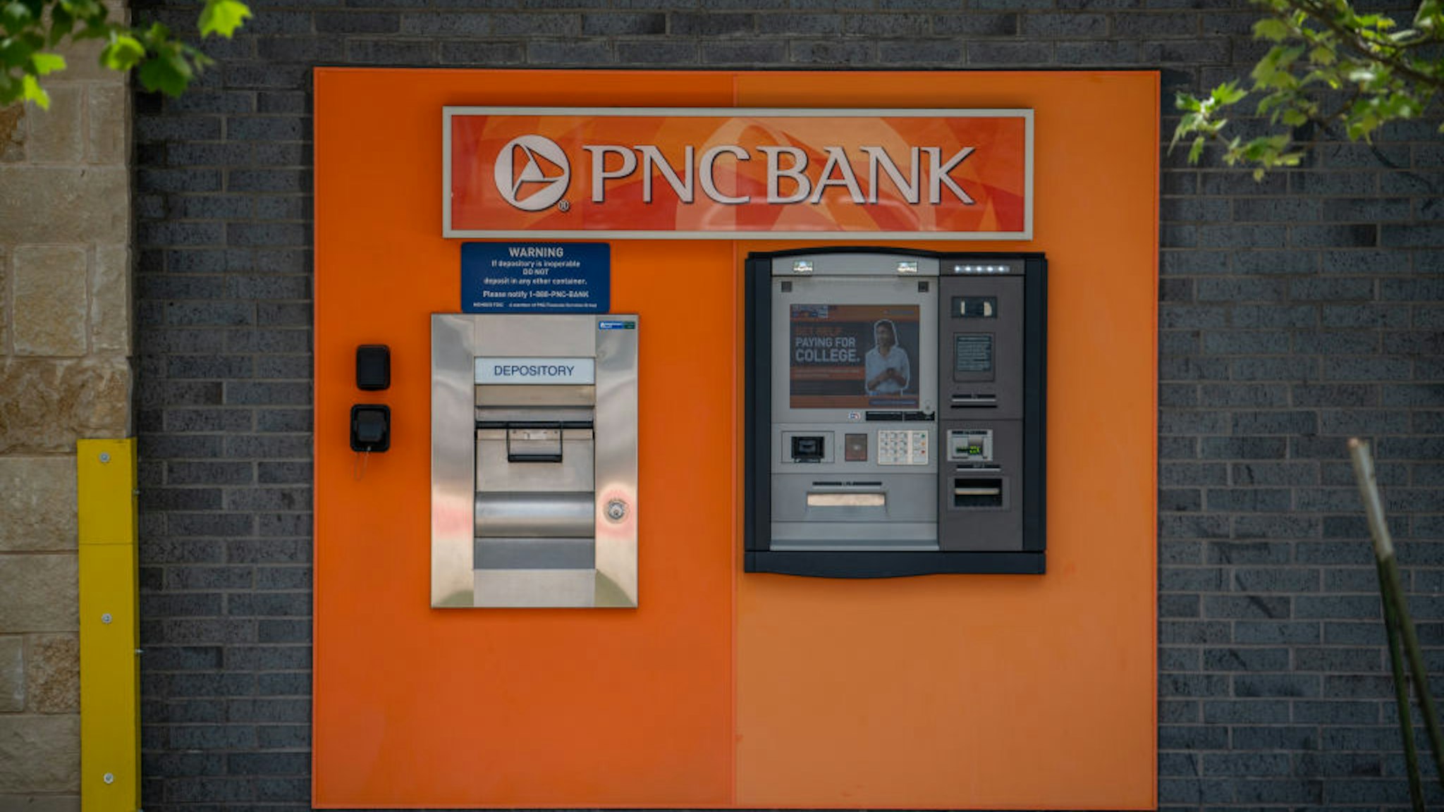 An automated teller machine (ATM) at a PNC Bank branch in Austin, Texas, US, on Tuesday, April 11, 2022. PNC Financial Services Group is scheduled to release earnings figures on April 14. Photographer: Sergio Flores/Bloomberg via Getty Images
