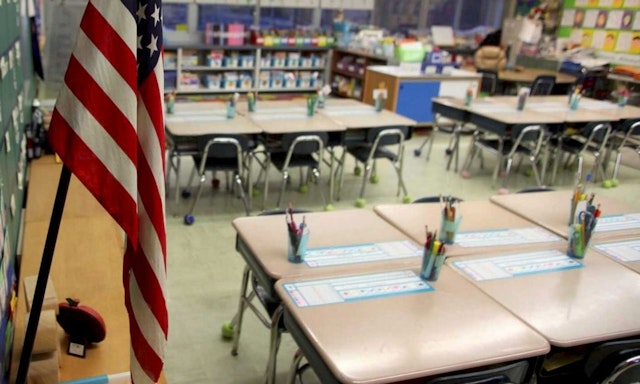 Smithtown, N.Y.: A first grade classroom at the Branch Brook Elementary School in Smithtown New York is shown at the end of the school day on Tuesday, January 4, 2011. (Photo by John Paraskevas/Newsday RM via Getty Images)