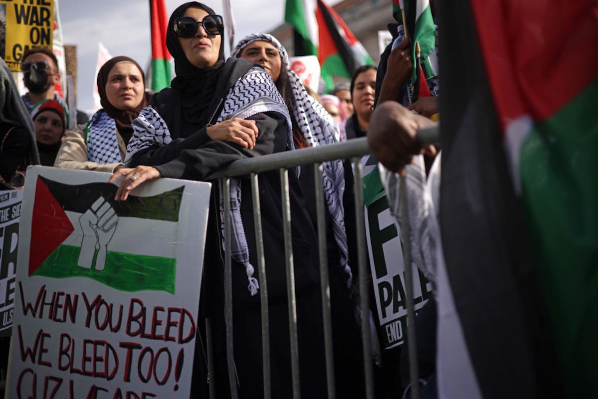 NextImg:Pro-Palestinian Protesters Heckle Jewish Students During Campus Anti-Semitism Hearing