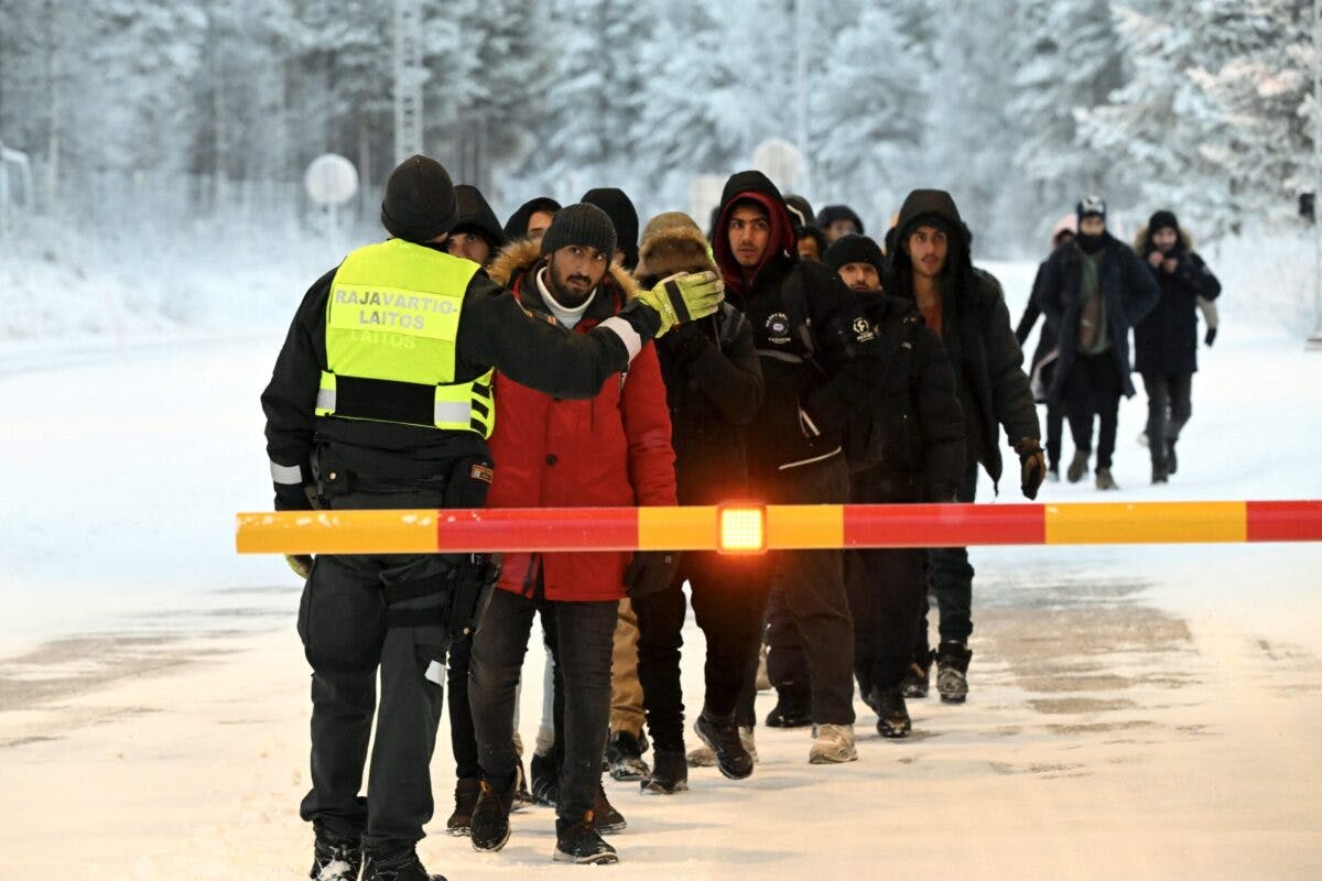NextImg:Middle Eastern Illegal Immigrants Overwhelming Finland’s Border At Russia’s Direction, Finnish Government Says