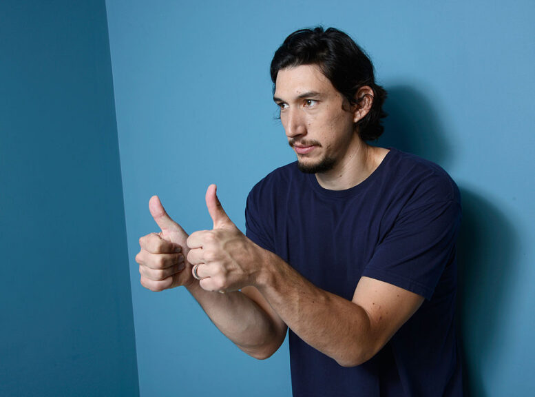 TORONTO, ON - SEPTEMBER 10: Actor Adam Driver of 'Tracks' poses at the Guess Portrait Studio during 2013 Toronto International Film Festival on September 10, 2013 in Toronto, Canada. (Photo by Larry Busacca/Getty Images)