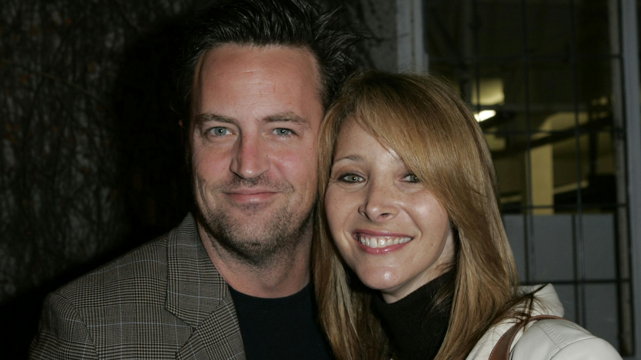 Matthew Perry and Lisa Kudrow during Stars Make Their Voices Heard at a Silent Auction for Lollipop Theater Network at Private Home in Beverly Hills, California, United States.