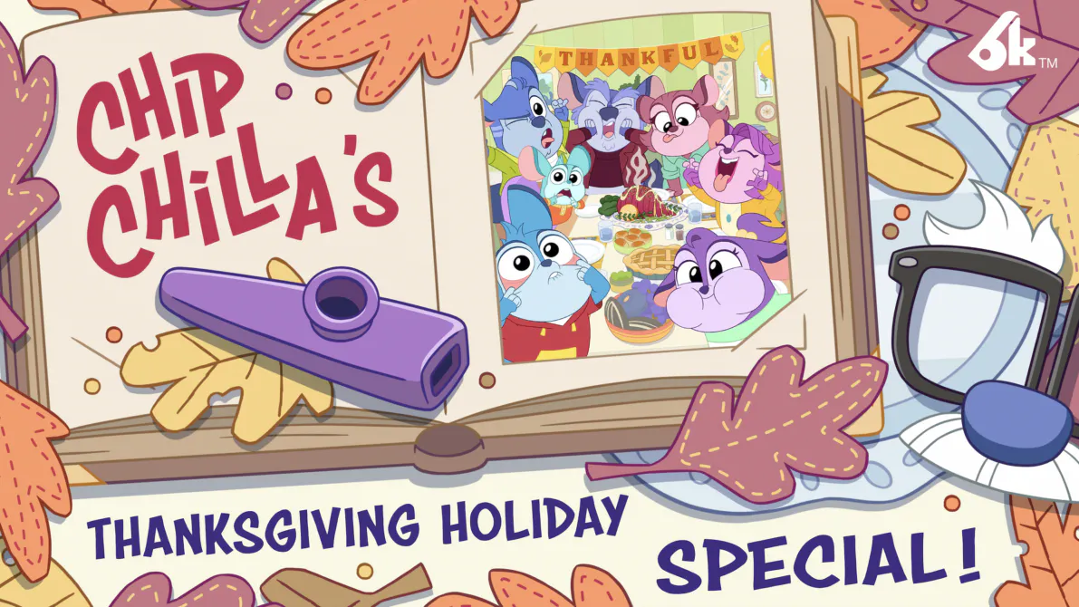 ‘Chip Chilla’ Premieres A New Double-Sized ‘Thanksgiving Holiday Special’