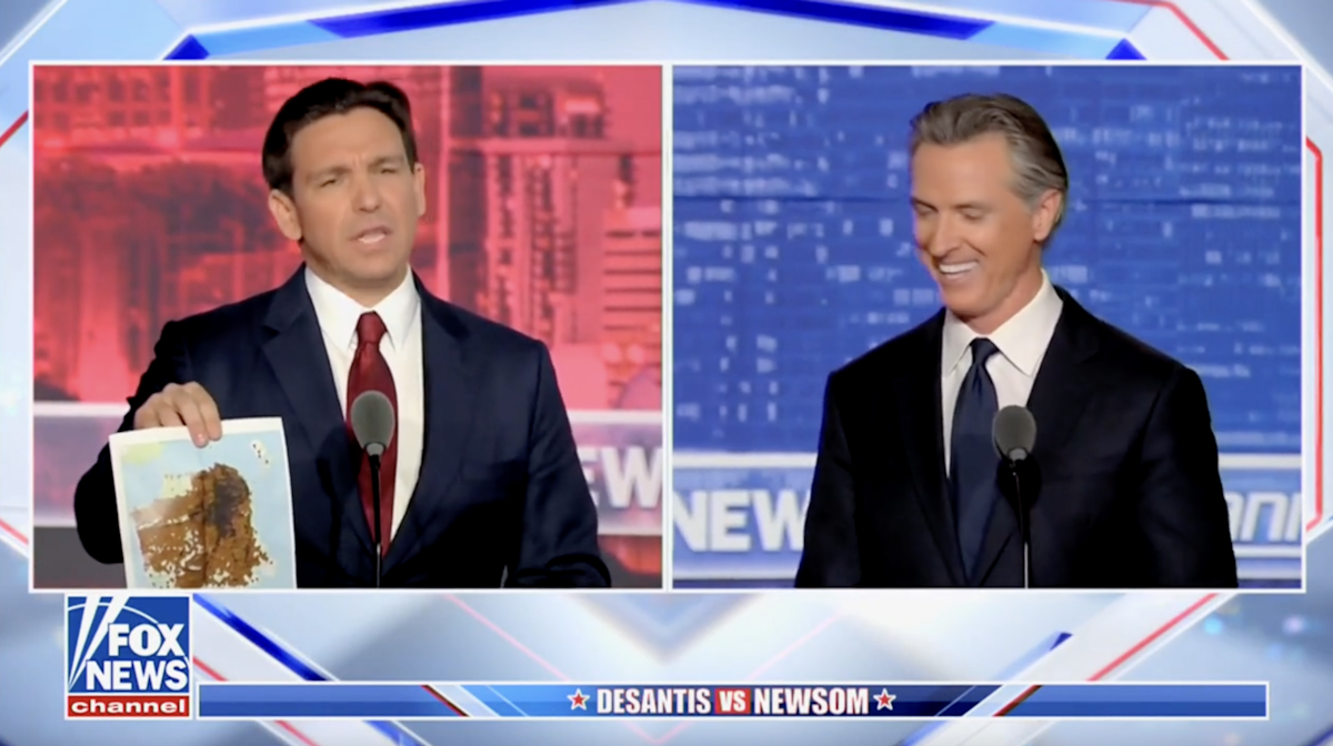 WATCH: DeSantis Shows San Francisco Poop Map During Newsom Debate | The ...