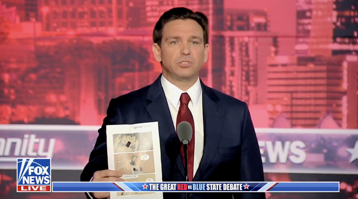 WATCH: DeSantis Shows Smut Featured In Woke Children’s Books In Schools | The Daily Wire