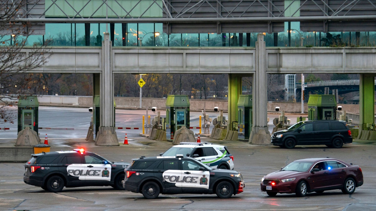 WATCH: Footage Shows What Happened At U.S.-Canada Bridge In Niagara Falls