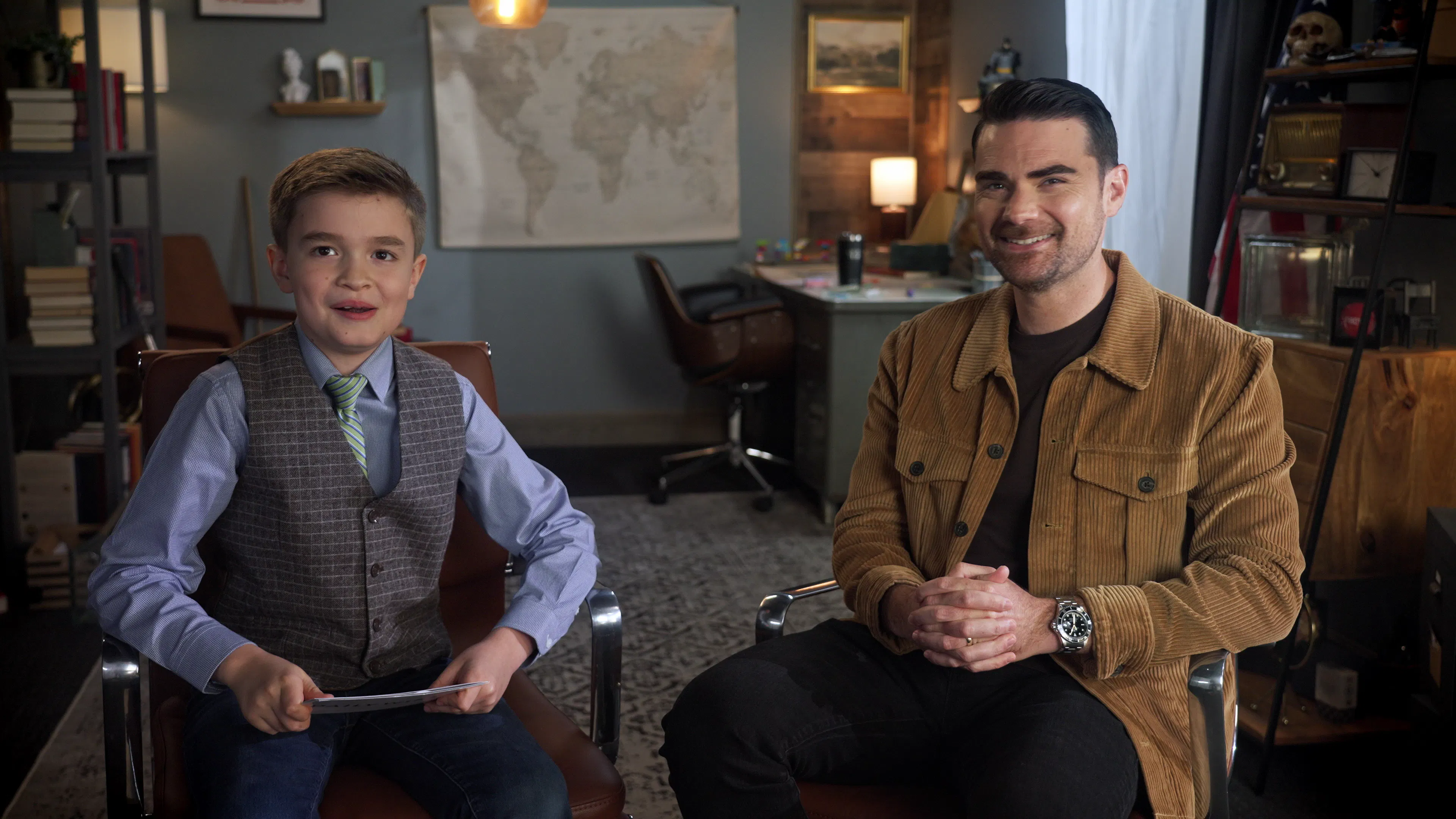 WATCH: Ben Shapiro Quizzed On History By ‘Kid Explorer’ Broadcast Cal