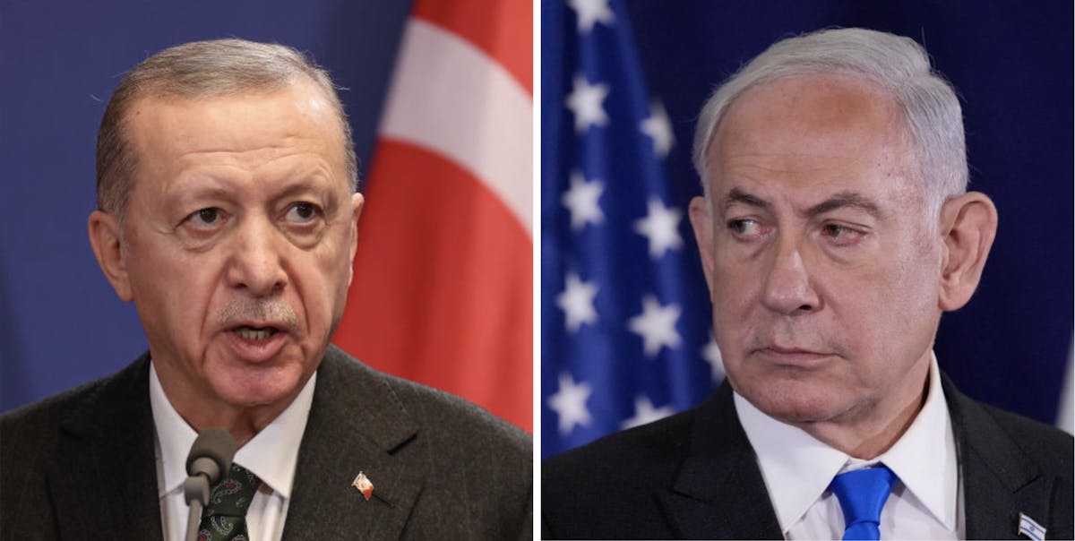 NextImg:Erdogan Compares Netanyahu To Hitler. Bibi, Other Israeli Officials Strike Back.