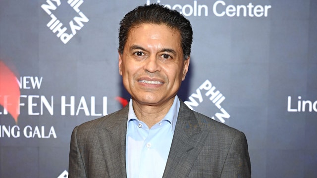 NEW YORK, NEW YORK - OCTOBER 26: Fareed Zakaria attends as Lincoln Center and New York Philharmonic celebrate the opening of new David Geffen Hall with Gala Concert &amp; Dinner on October 26, 2022 in New York City.