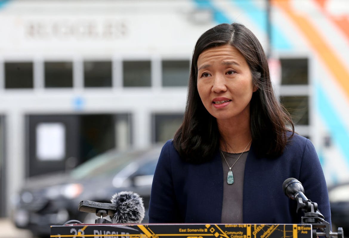 NextImg:Boston Mayor Faces Backlash Over Christmas Party Excluding White Officials