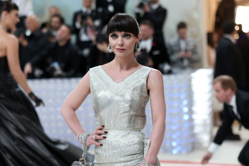 NEW YORK, NEW YORK - MAY 01: Christina Ricci attends The 2023 Met Gala Celebrating "Karl Lagerfeld: A Line Of Beauty" at The Metropolitan Museum of Art on May 01, 2023 in New York City. (Photo by Mike Coppola/Getty Images