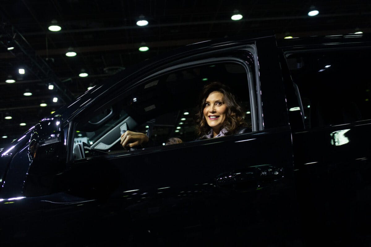 NextImg:Whitmer Orders All State Government Vehicles To Be 100% Electric Days After Signing Extreme Green Energy Bill 