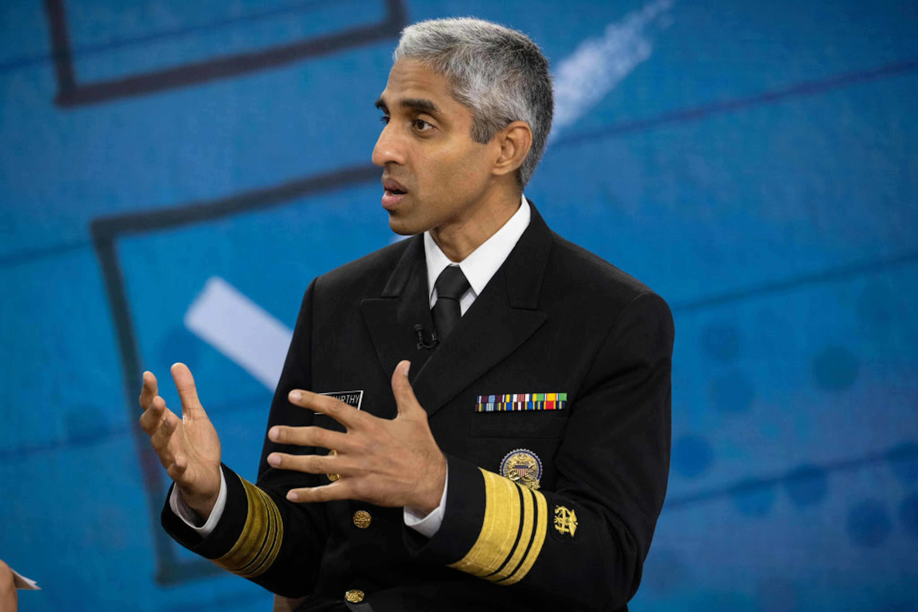 TODAY -- Pictured: U.S. Surgeon General Dr. Vivek Murthy on Tuesday, October 10, 2023 -- (Photo by: Nathan Congleton/NBC via Getty Images)