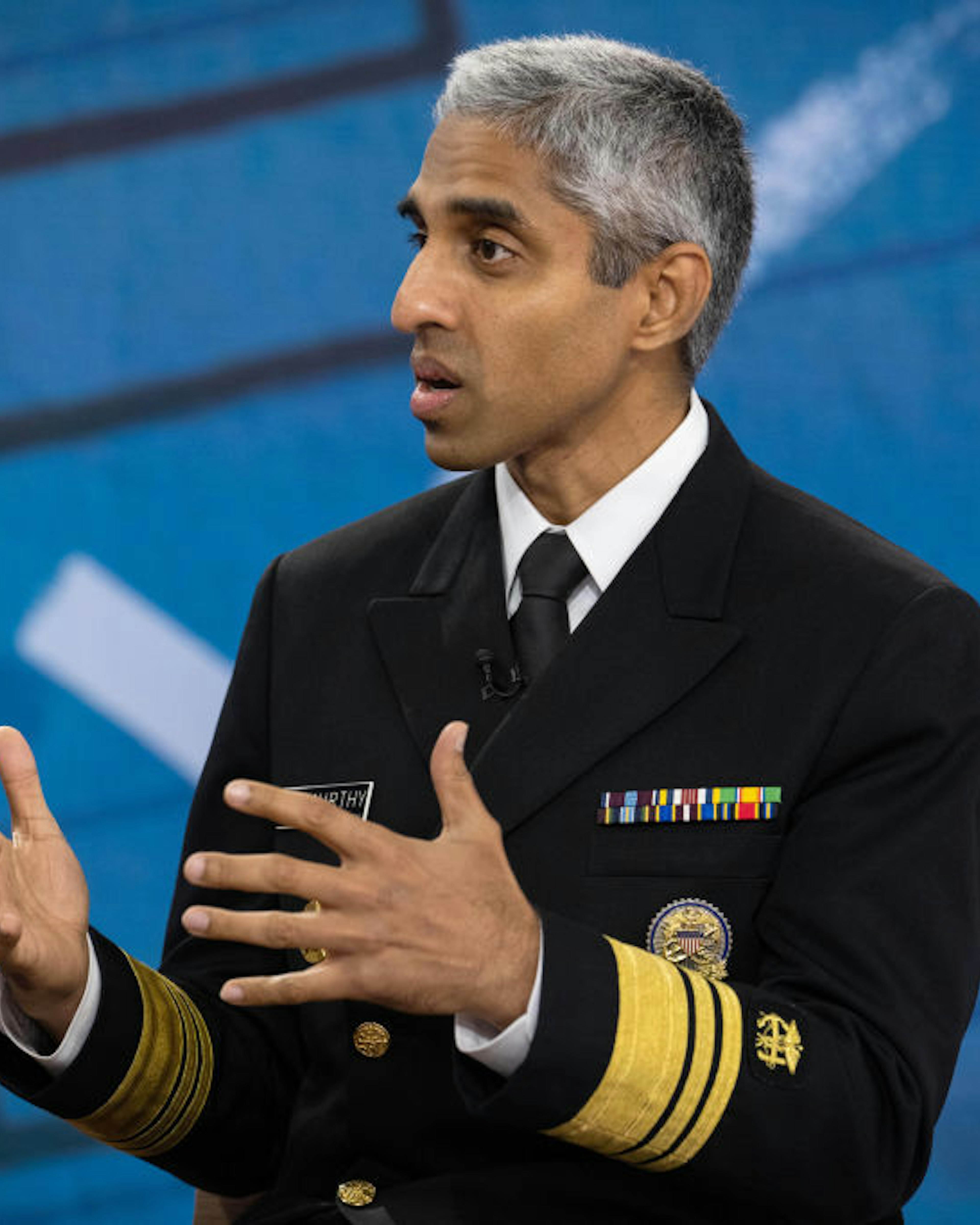 TODAY -- Pictured: U.S. Surgeon General Dr. Vivek Murthy on Tuesday, October 10, 2023 -- (Photo by: Nathan Congleton/NBC via Getty Images)