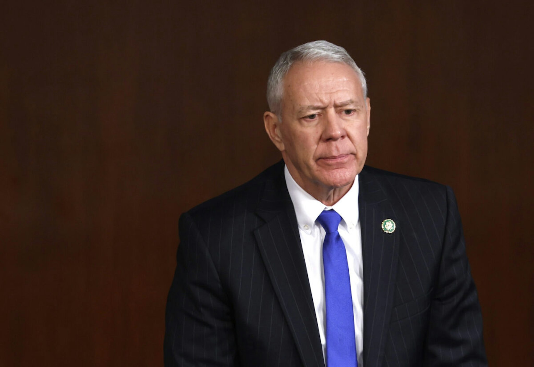 U.S. Rep. Ken Buck (R-CO) casts his vote as the House of Representatives holds its second round of voting for a new Speaker of the House at the U.S. Capitol on October 18, 2023 in Washington, DC.
