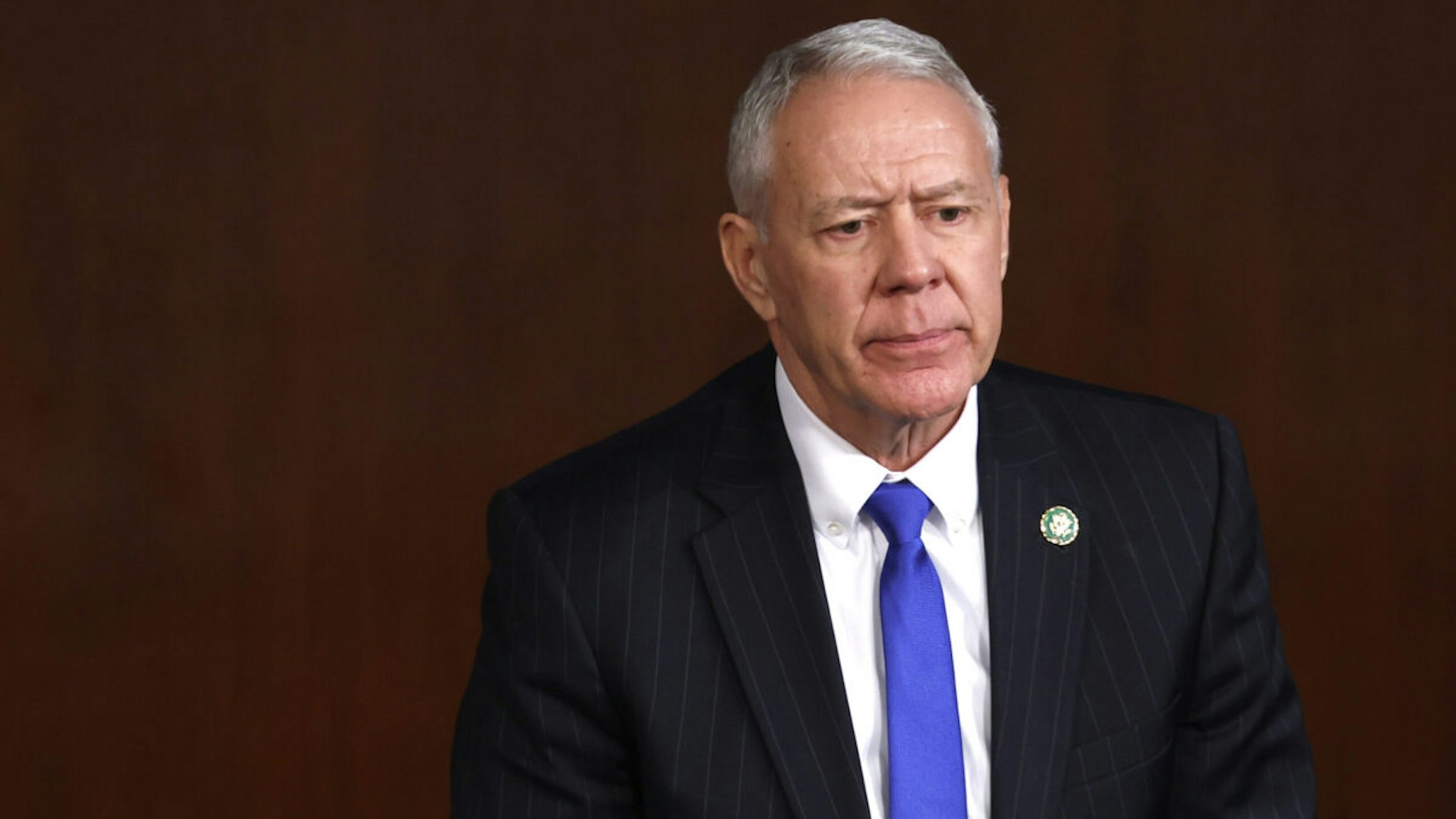 U.S. Rep. Ken Buck (R-CO) casts his vote as the House of Representatives holds its second round of voting for a new Speaker of the House at the U.S. Capitol on October 18, 2023 in Washington, DC.