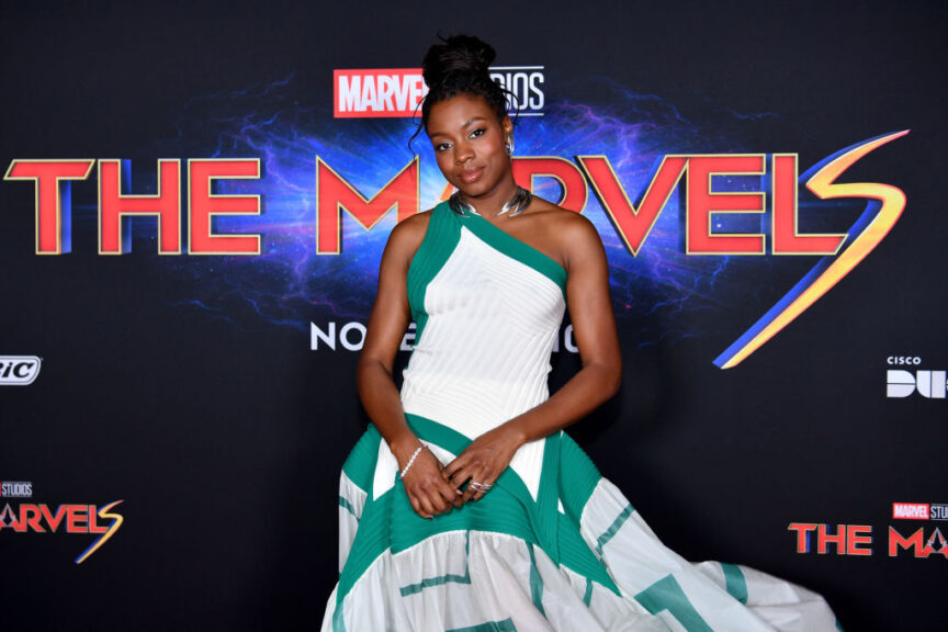 LAS VEGAS, NEVADA - NOVEMBER 07: Nia DaCosta attends THE MARVELS Reception and Special Screening at The Westin Las Vegas and AMC Town Square 18 in Las Vegas, Nevada on November 07, 2023. (Photo by Denise Truscello/Getty Images for Disney)