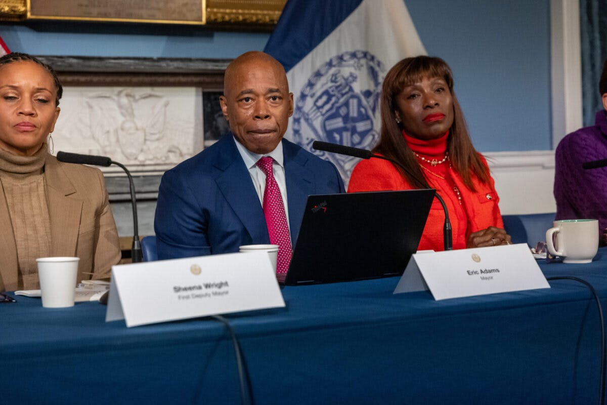 NextImg:Teachers Union Sues Eric Adams After Mayor Slashes Education Budget To Deal With Illegal Immigration Crisis