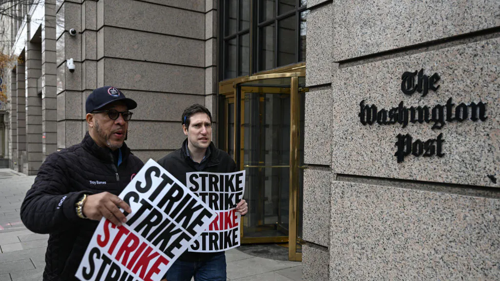 Washington Post Employees Strike Over ‘Record-Level Inflation’ As Paper Insists Economy Is Good