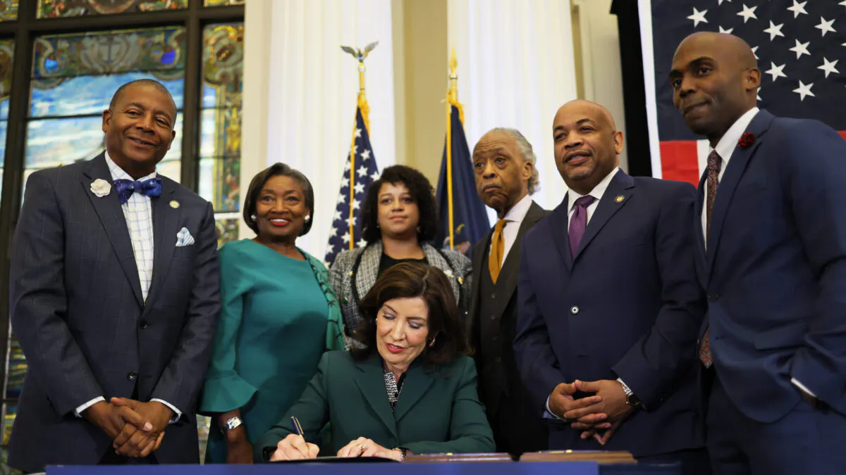 New York Governor Kathy Hochul Signs Bill Creating Task Force To Consider Race-Based Reparations
