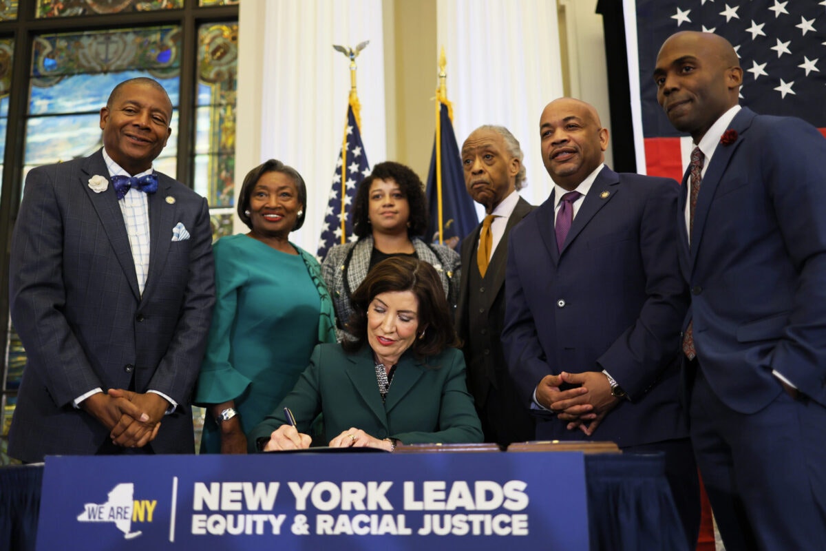 New York Governor Kathy Hochul Signs Bill Creating Task Force To Consider Race Based Reparations