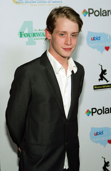 LAS VEGAS - OCTOBER 15: Actor Macaulay Culkin arrives at the launch of the "uBid for Hurricane Relief" charity auction and benefit at the Empire Ballroom October 15, 2005 in Las Vegas, Nevada. All of the proceeds from the auction will be split evenly between the Brett Favre Fourward Foundation, the RockWorks Foundation and the Child Welfare League of America. The organizations will use money raised to help areas in the Gulf Coast devastated by Hurricane Katrina and Hurricane Rita. The online part of the auction continues on uBid.com through November 1, 2005. (Photo by Ethan Miller/Getty Images)