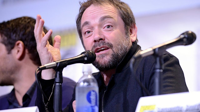 SAN DIEGO, CA - JULY 24: Actor Mark Sheppard attends the "Supernatural" Special Video Presentation And Q&amp;A during Comic-Con International 2016 at San Diego Convention Center on July 24, 2016 in San Diego, California. (Photo by Albert L. Ortega/Getty Images)