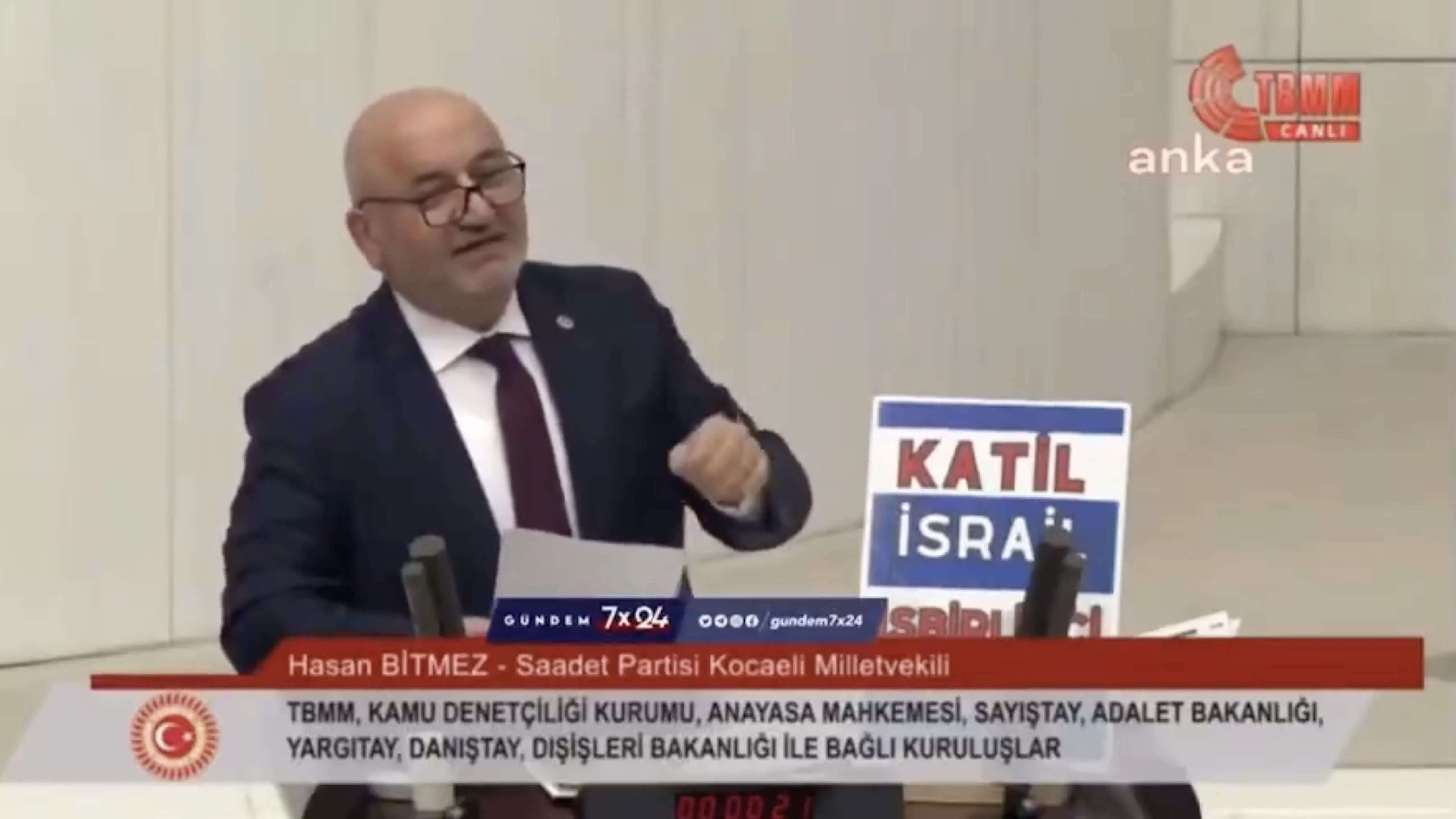 Turkish Lawmaker Declares Israel Cannot ‘Escape The Wrath Of God,’ Instantly Collapses From Heart Attack