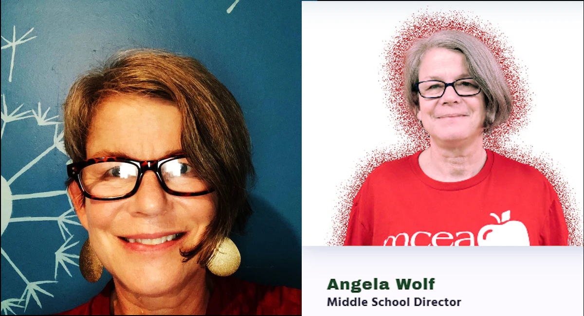 Montgomery County, Maryland teacher and union official Angela Wolf / LinkedIn / Montgomery County Education Association