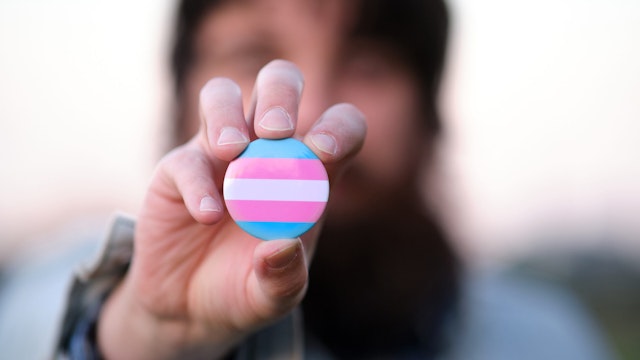 Transgender button.