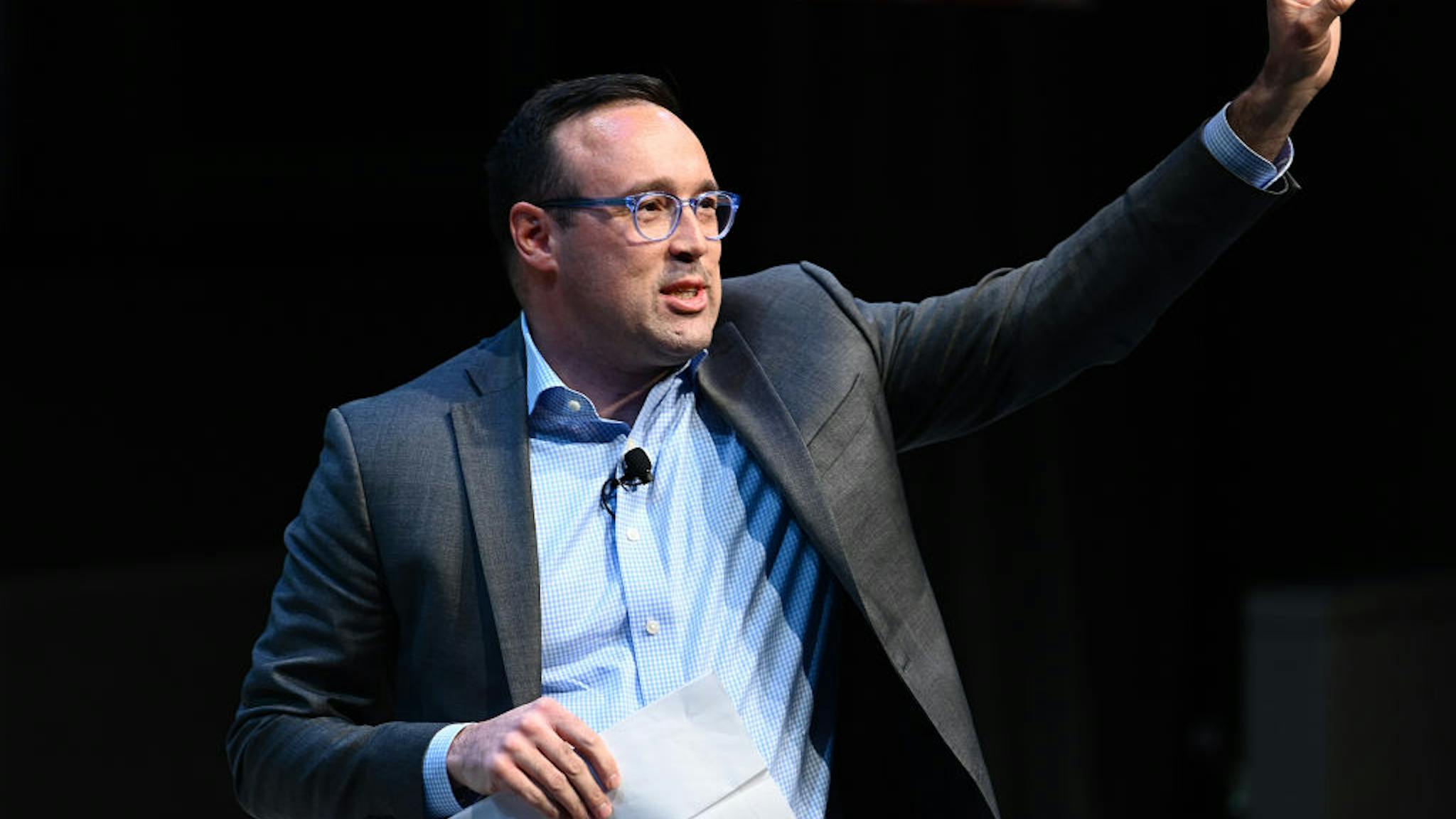 CNN Experience NEW YORK, NEW YORK - MARCH 05: Chris Cillizza speaks onstage during CNN Experience on March 05, 2020 in New York City. 749078 CNN Experience (Photo by Mike Coppola/Getty Images for WarnerMedia)
