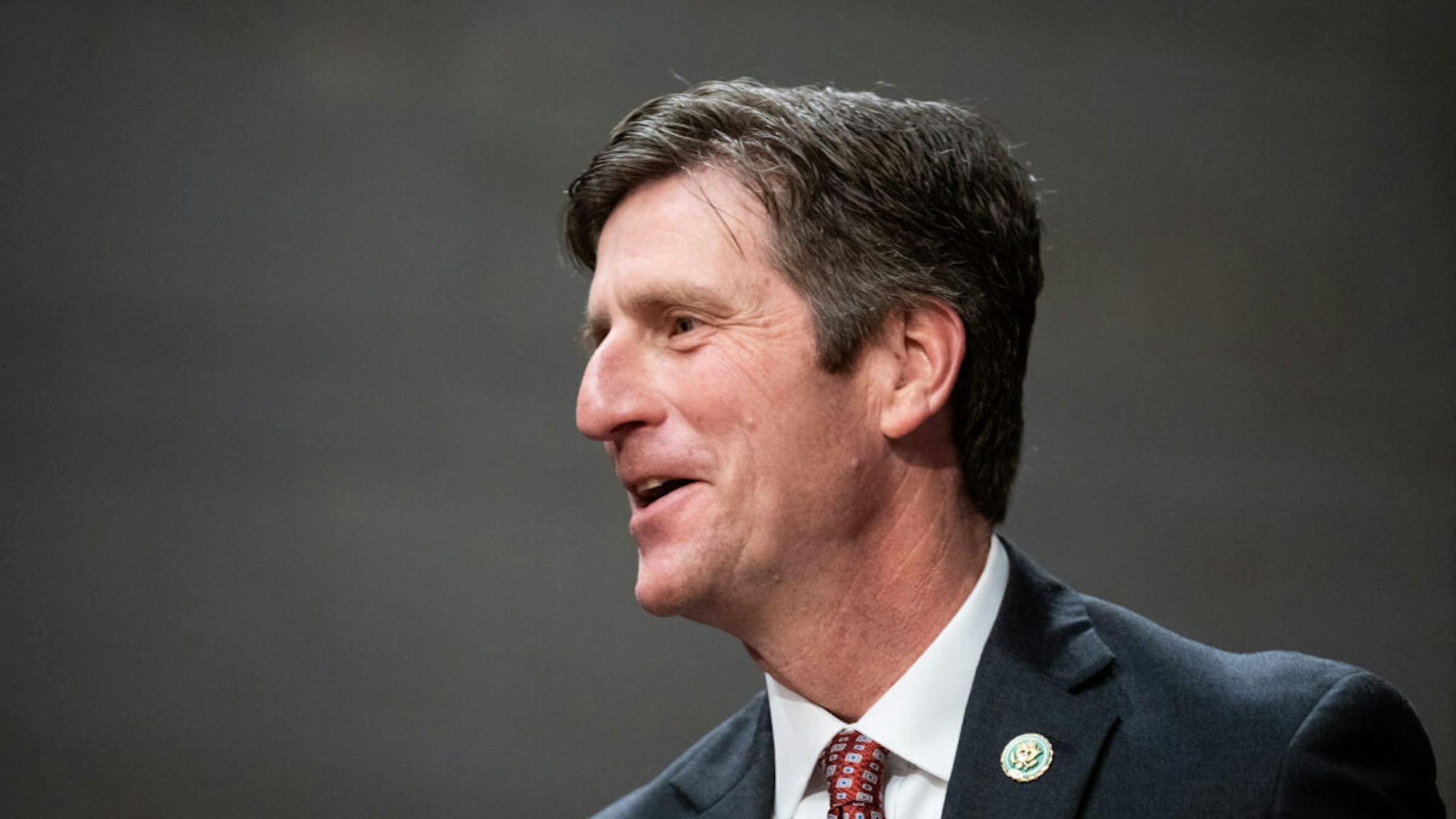 Rep. Greg Stanton, D-Ariz., arrives for the House Foreign Affairs Committee hearing on "The State of American Diplomacy in 2023: Growing Conflicts, Budget Challenges, and Great Power Competition" in the Capitol Visitor Center on Thursday, March 23, 2023.