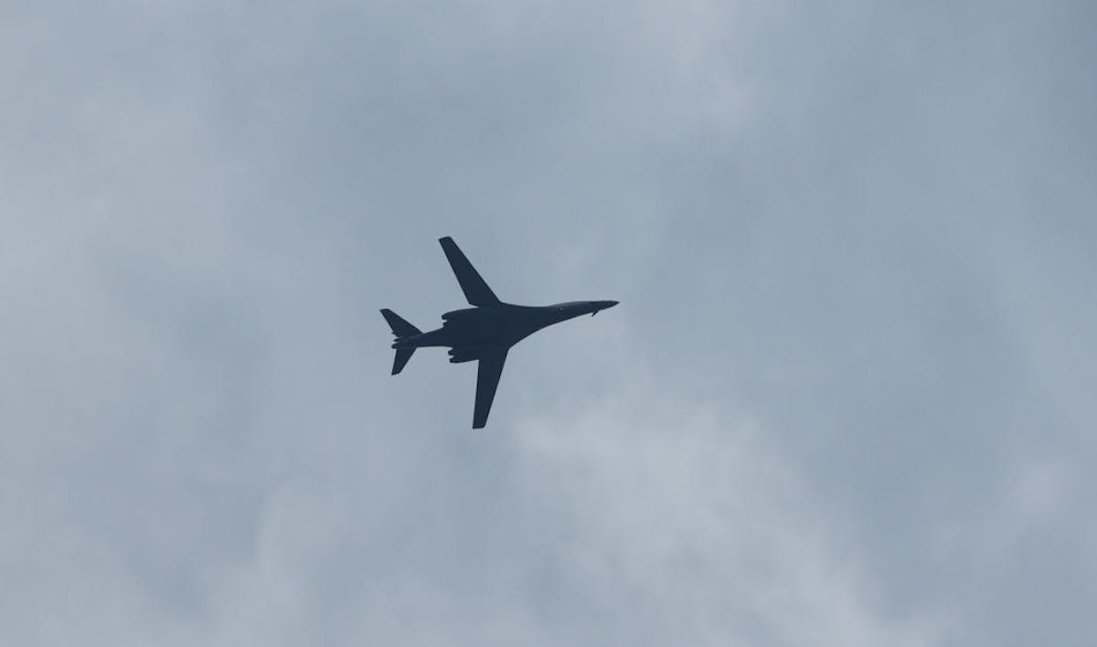 NextImg:B-1 Bomber Crash Lands In South Dakota, Forcing Crew To Eject 