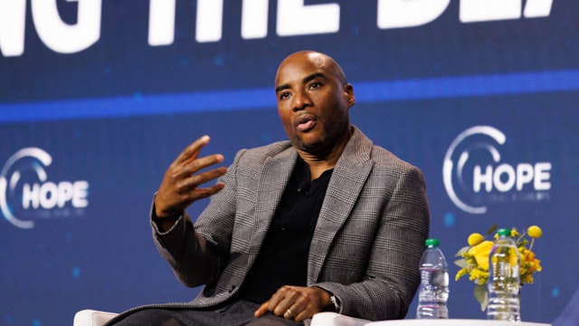 Performer Lenard McKelvey, known professionally as Charlamagne Tha God, at the Hope Global Forums annual meeting in Atlanta, Georgia, US, on Monday, Dec. 11, 2023.