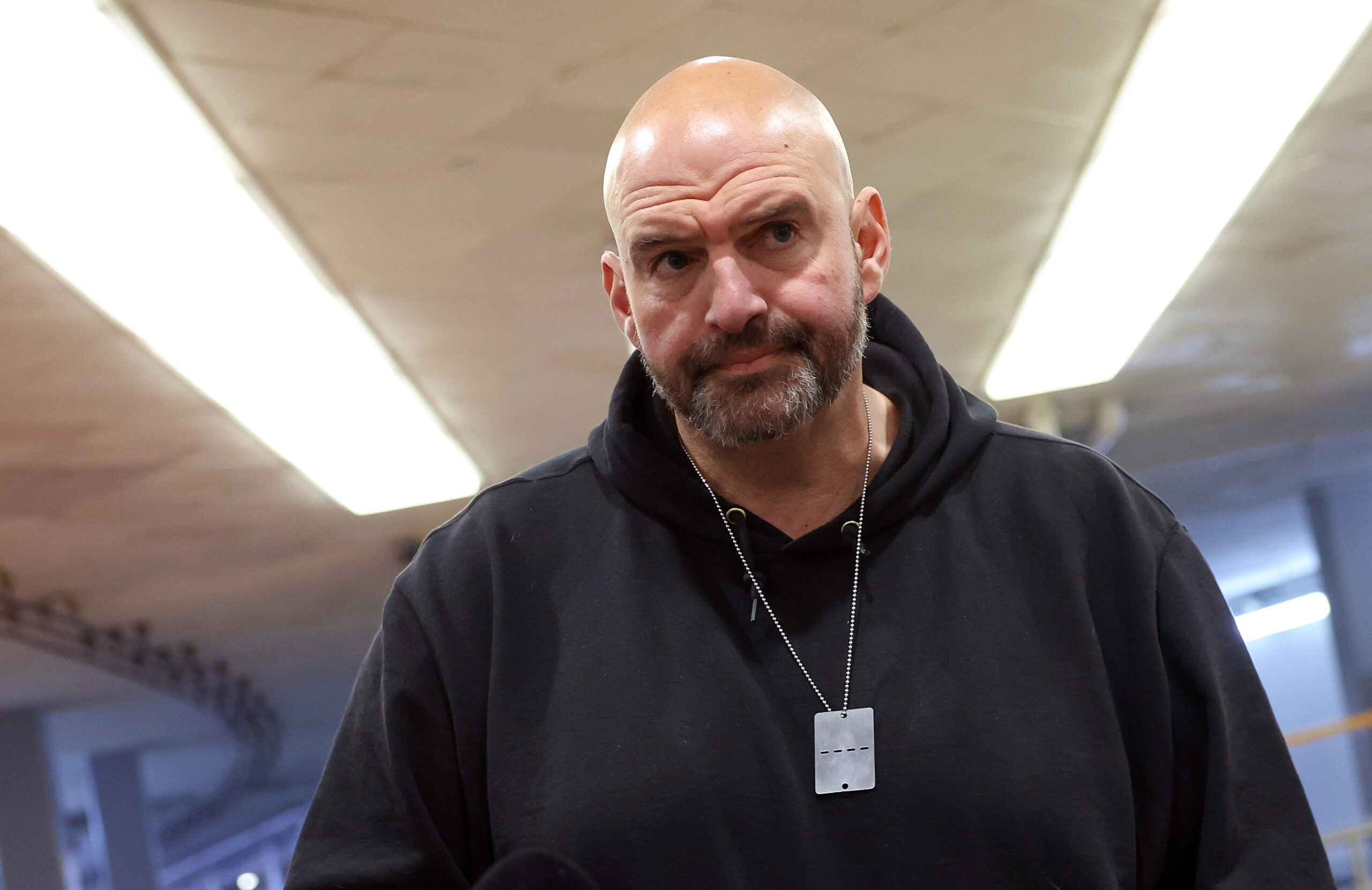 Fetterman Criticizes Anti-Semitic Protesters for Supporting Hamas