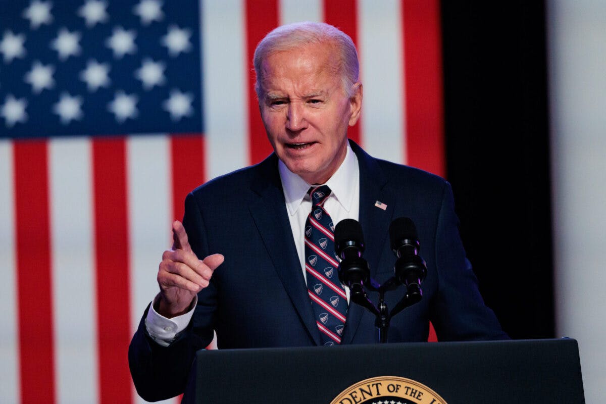NextImg:Biden Celebrates Hundreds Of Prison Sentences For Trump Supporters 3 Years After January 6 Capitol Storming 