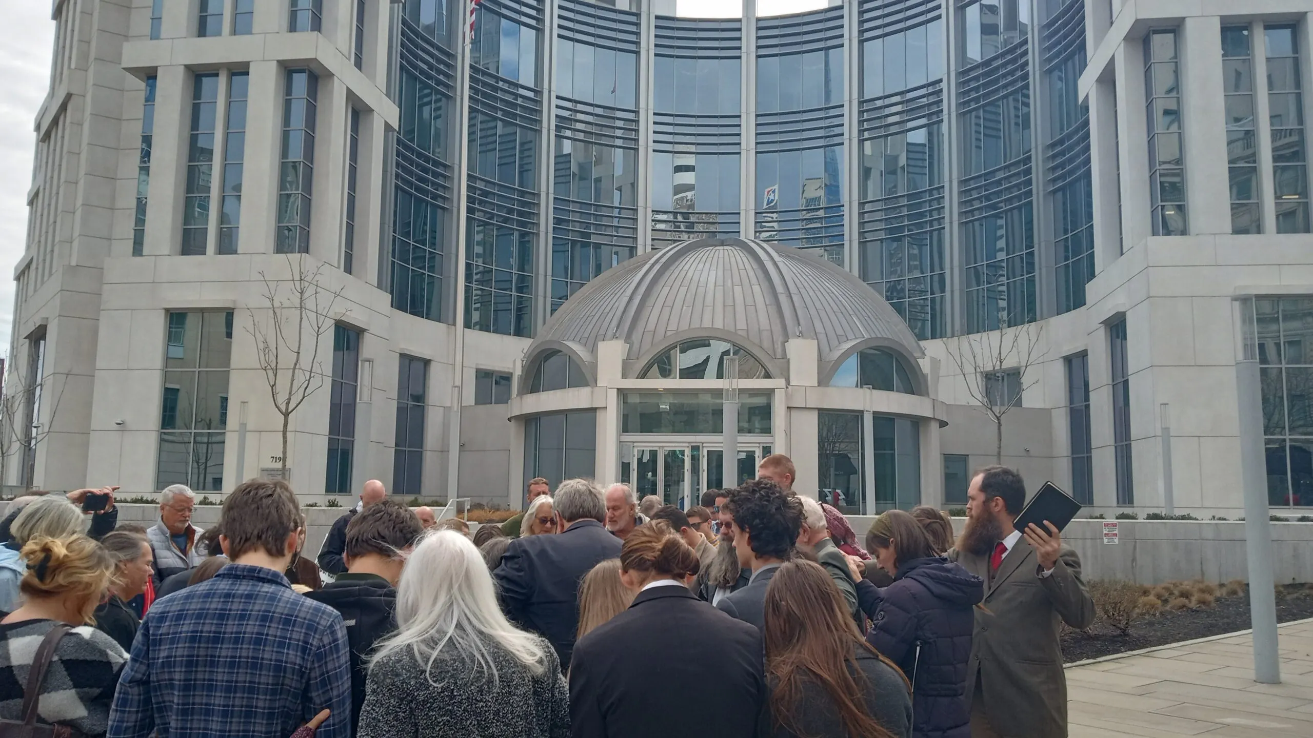 ‘A Church Meeting Is Now A Conspiracy’: Pro-Lifers Pray Outside Court After Conviction Over Peaceful Protest