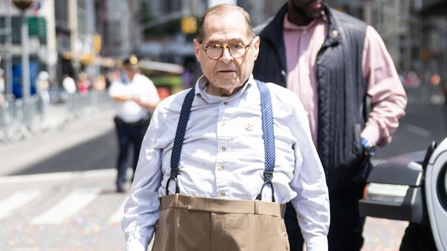 NEW YORK, NEW YORK - JUNE 25: US Representative Jerry Nadler attends the 2023 New York City Pride March on June 25, 2023 in New York City.