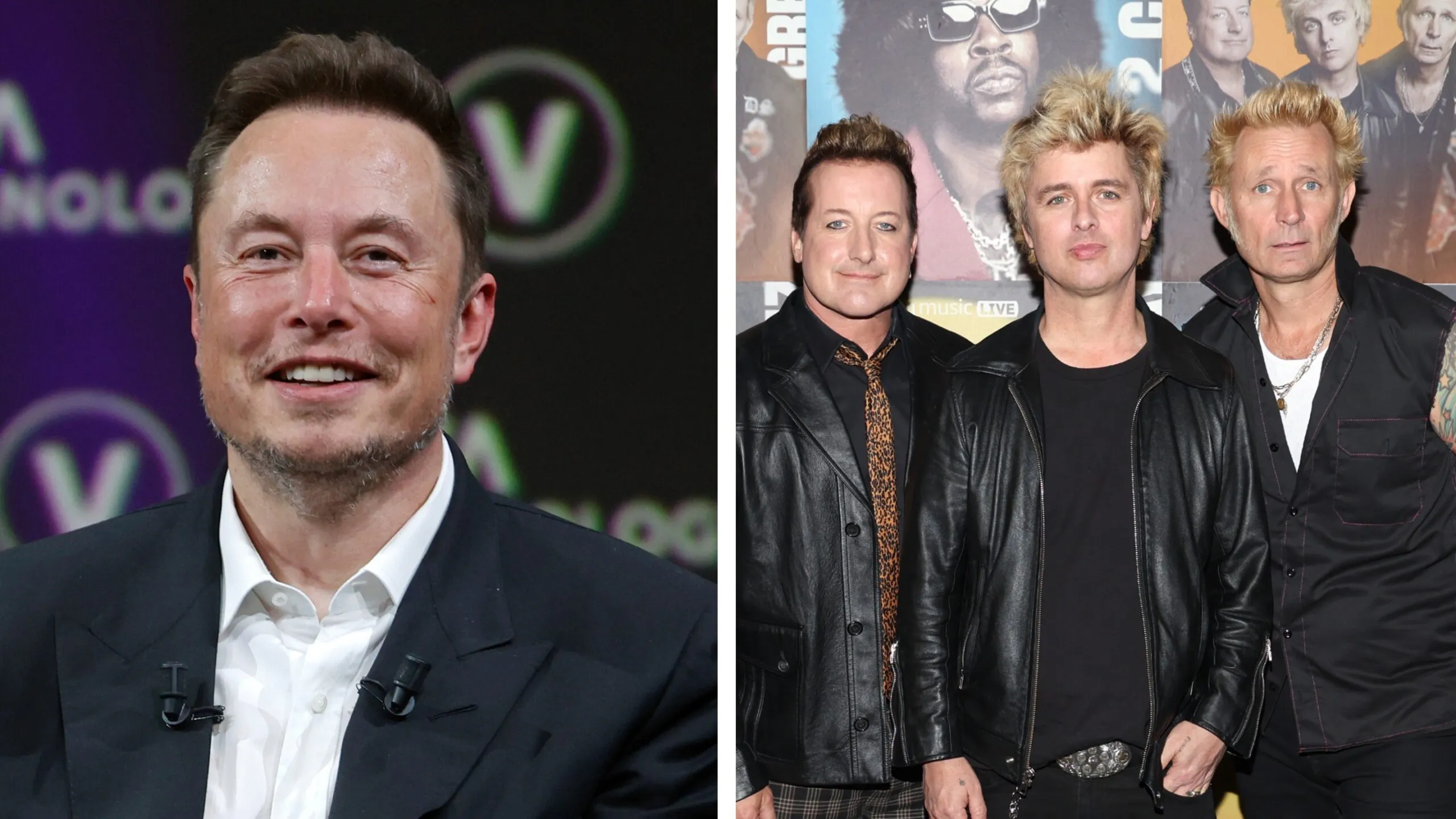 Elon Musk Mocks Green Day For Anti-MAGA Lyrics During NYE Performance