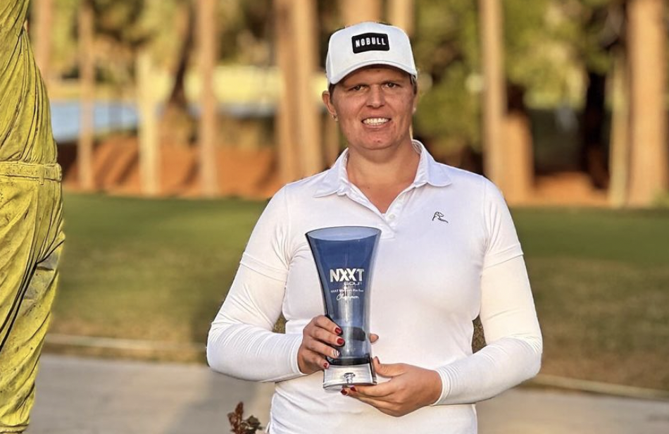 Women’s golf league excludes men from competition after transgender player’s victory