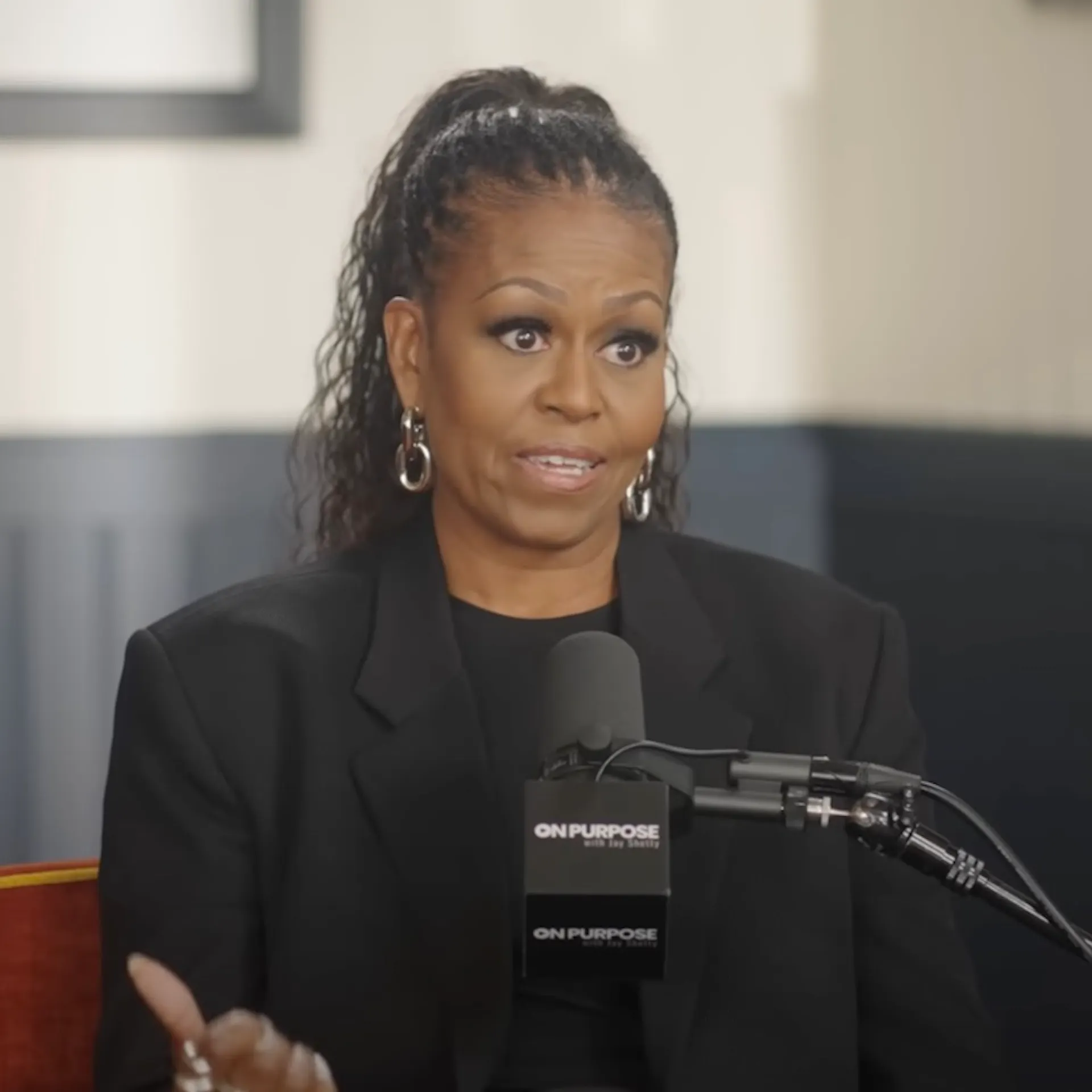 Michelle Obama Pulls The Fire Alarm