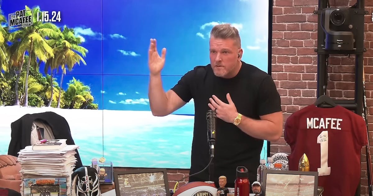 NextImg:Will Pat McAfee Make It To His One-Year Anniversary On ESPN Given Recent Rollercoaster Ride?