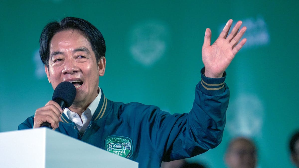 NextImg:Taiwanese Voters Snub China By Electing Pro-Independence Party To Third Term