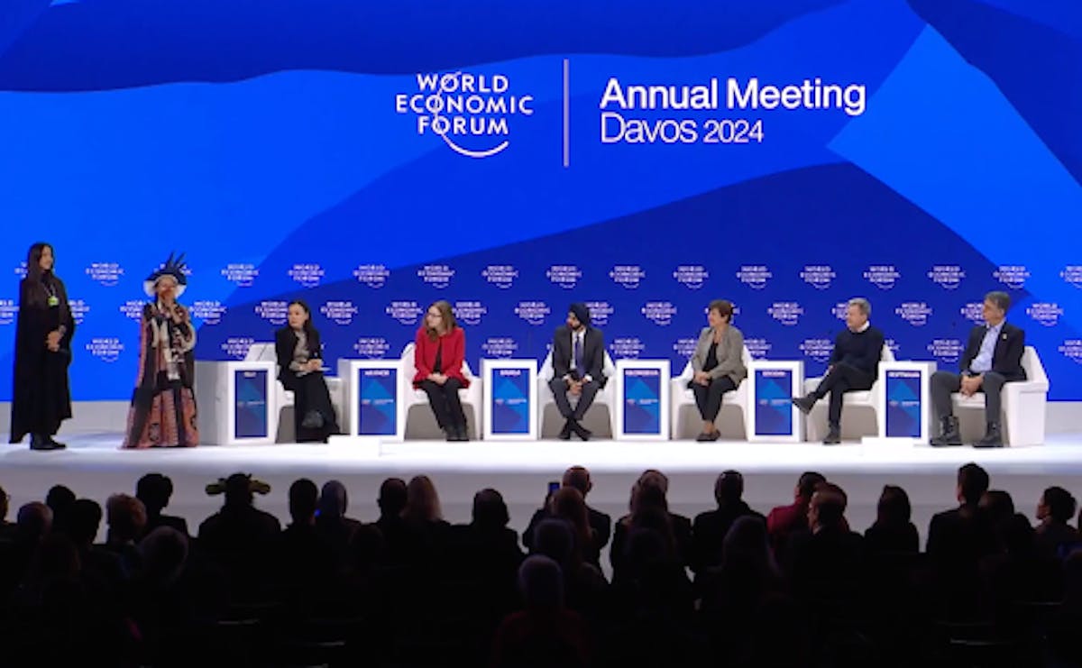 NextImg:The Bizarre And Occult World Economic Forum Welcomes A Witch 