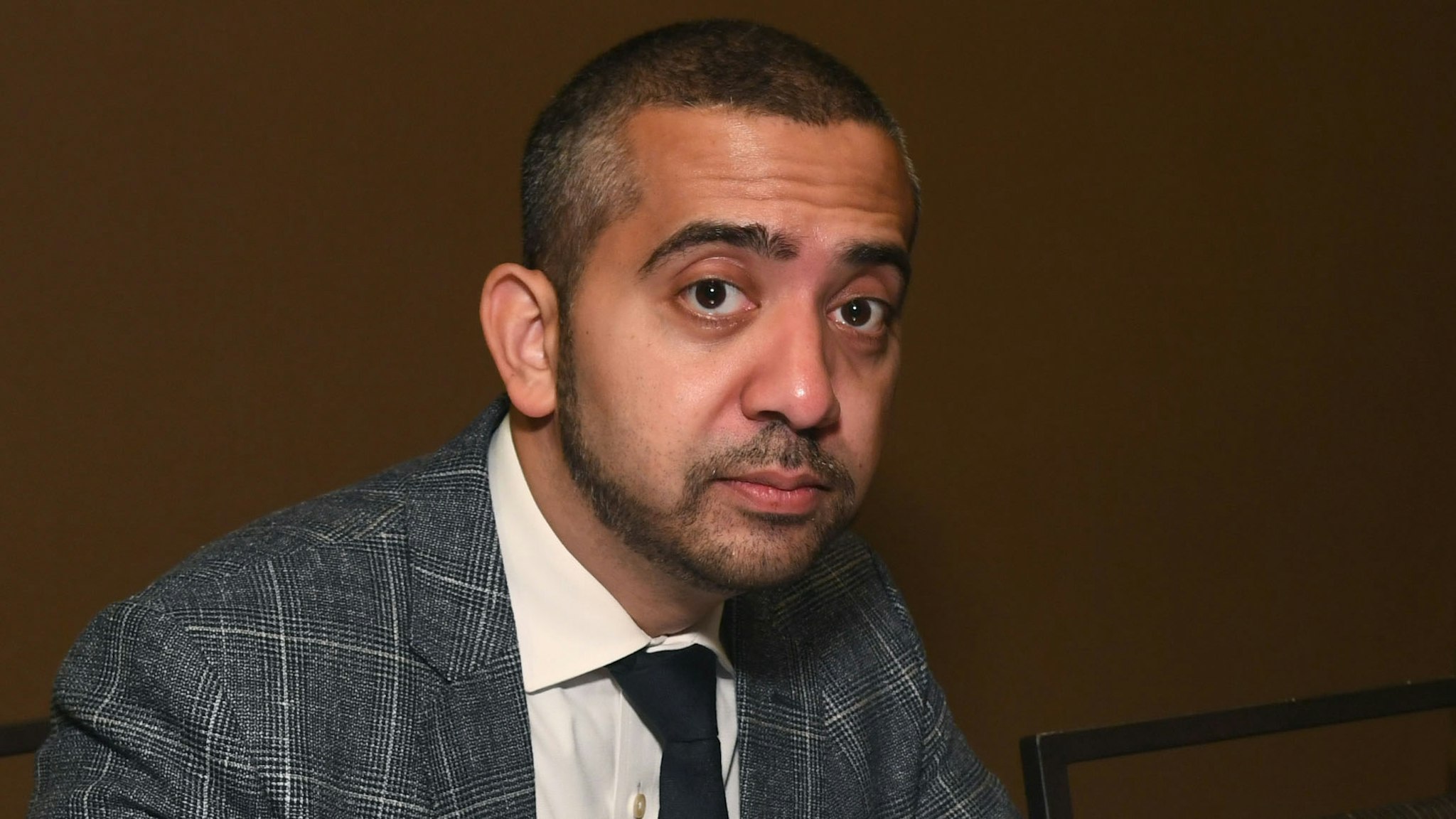 LOS ANGELES, CALIFORNIA - NOVEMBER 11: Mehdi Hasan attends the Muslim Public Affairs Council Covention: Authentic Voices For Principled Changed at The Westin Bonaventure Hotel &amp; Suites, Los Angeles on November 11, 2023 in Los Angeles, California.