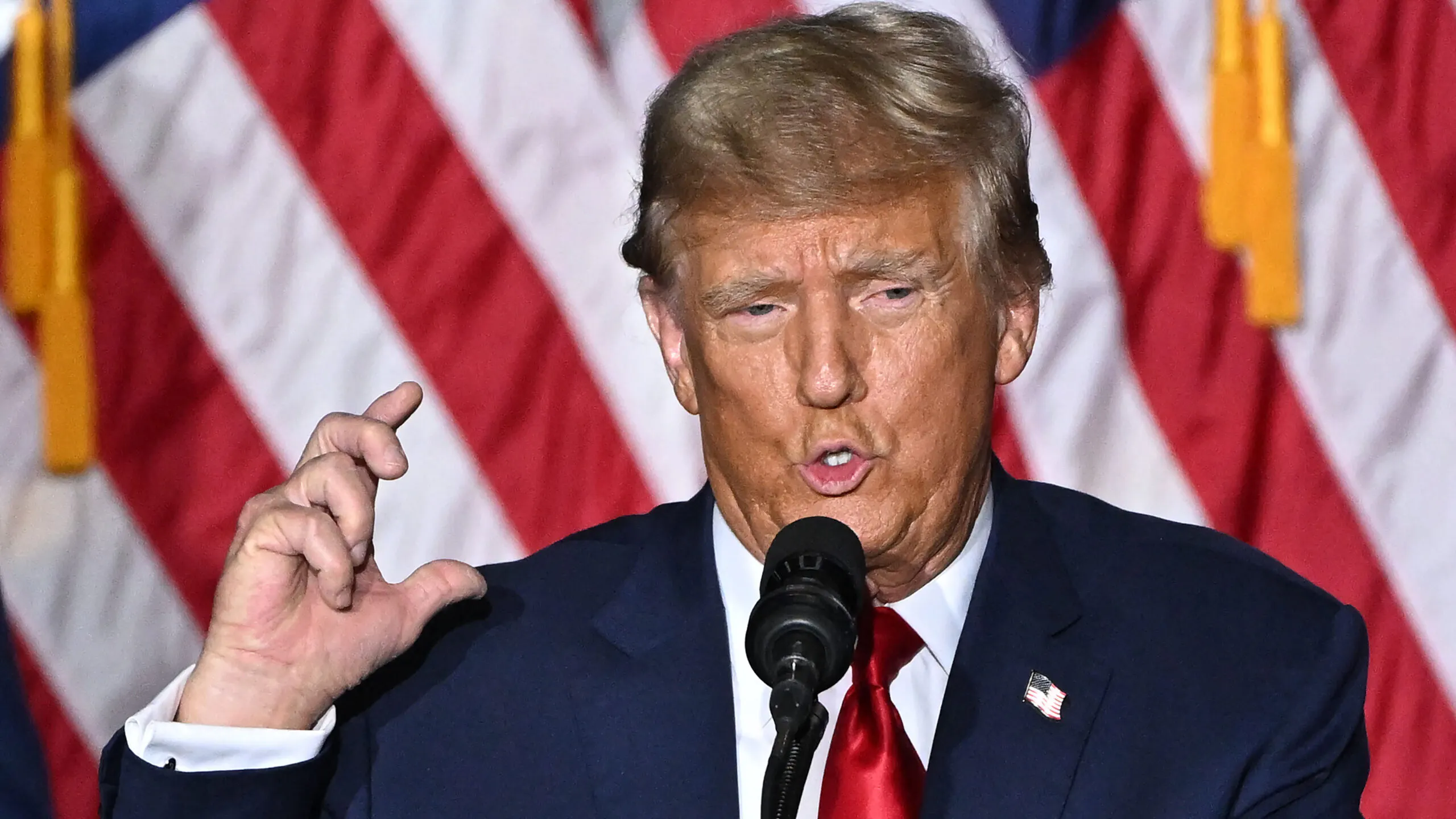 Trump Delivers Speech After Win In Iowa Caucuses