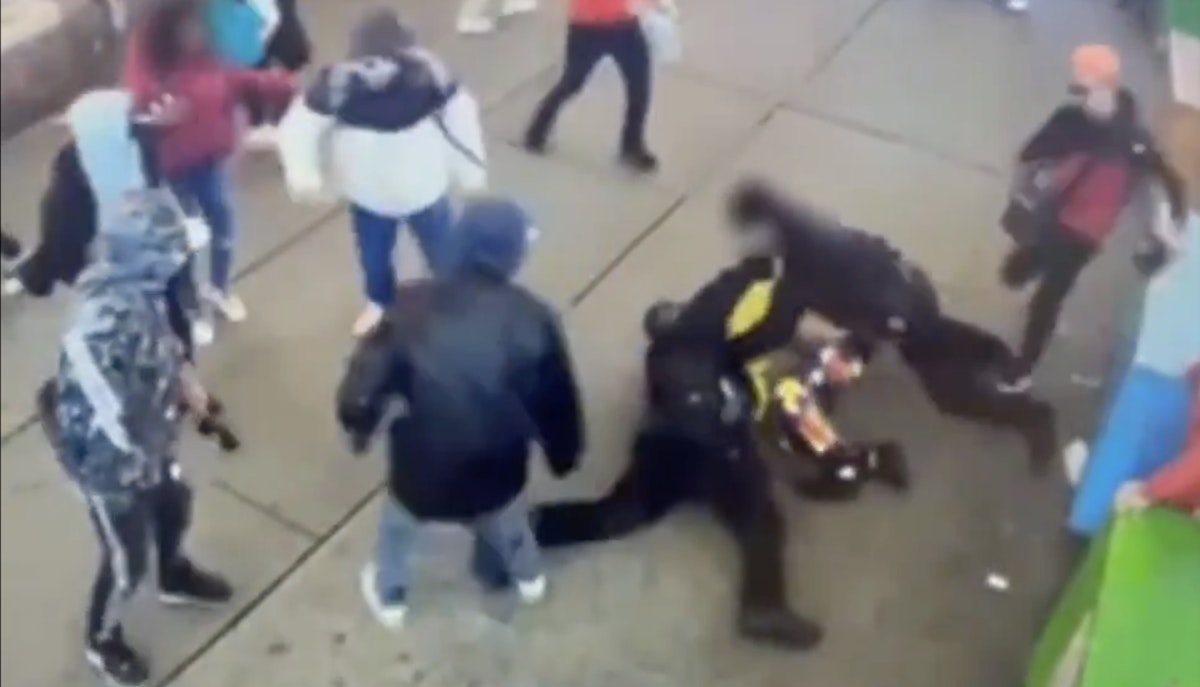 NextImg:Immigrants Beat Up NY Cops. Welcome To Joe Biden’s America.  