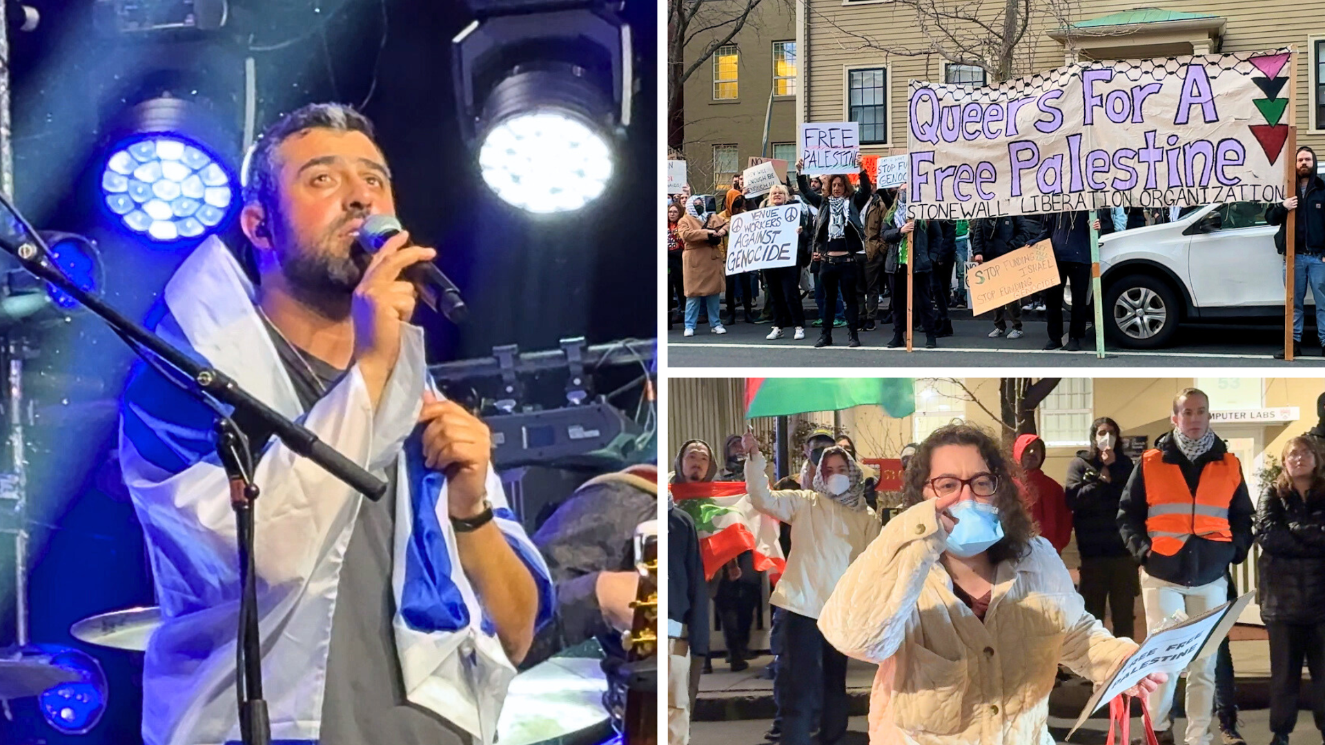 VIDEO: Harvard Protesters Target Israeli Popstar Ishay Ribo’s Concert