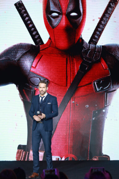 BEIJING, CHINA - JANUARY 20: Actor Ryan Reynolds attends the premiere of 'Deadpool 2' at Park Hyatt Hotel on January 20, 2019 in Beijing, China. (Photo by Visual China Group via Getty Images/Visual China Group via Getty Images)